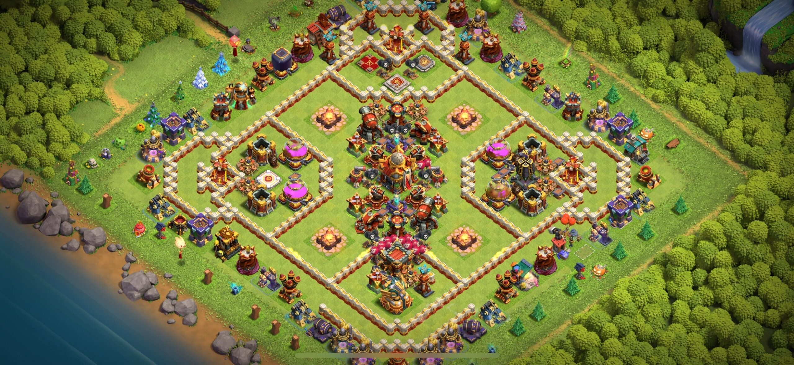 TH16 Defense Base - Top Town Hall 16 Defense Base with Link (#13) - Clash of Clans 2025​ TH16 Base