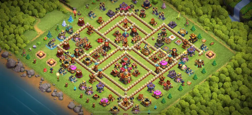 TH16 Defense Base - Top Town Hall 16 Defense Base with Link (#14) - Clash of Clans 2025​ TH16 Base