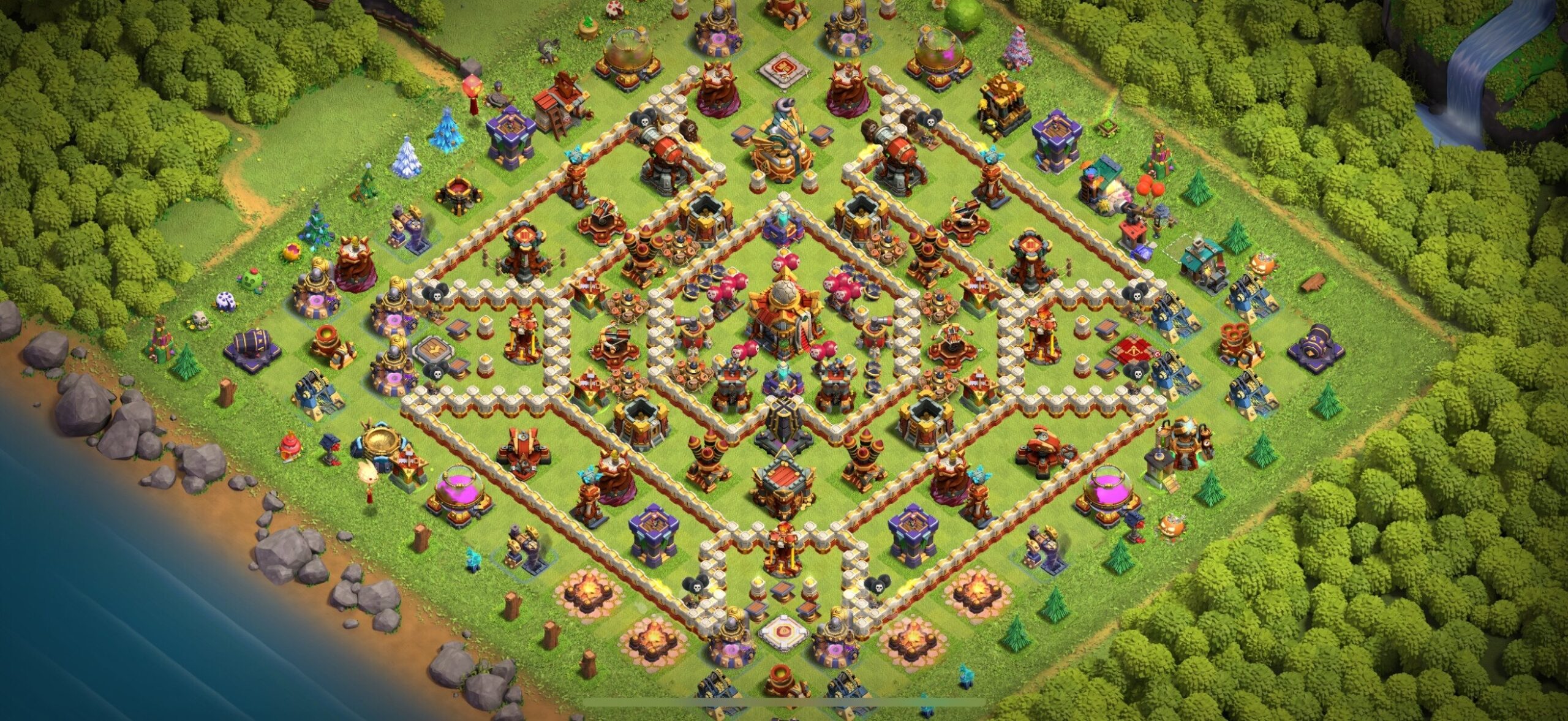 TH16 Defense Base - Top Town Hall 16 Defense Base with Link (#16) - Clash of Clans 2025​ TH16 Base