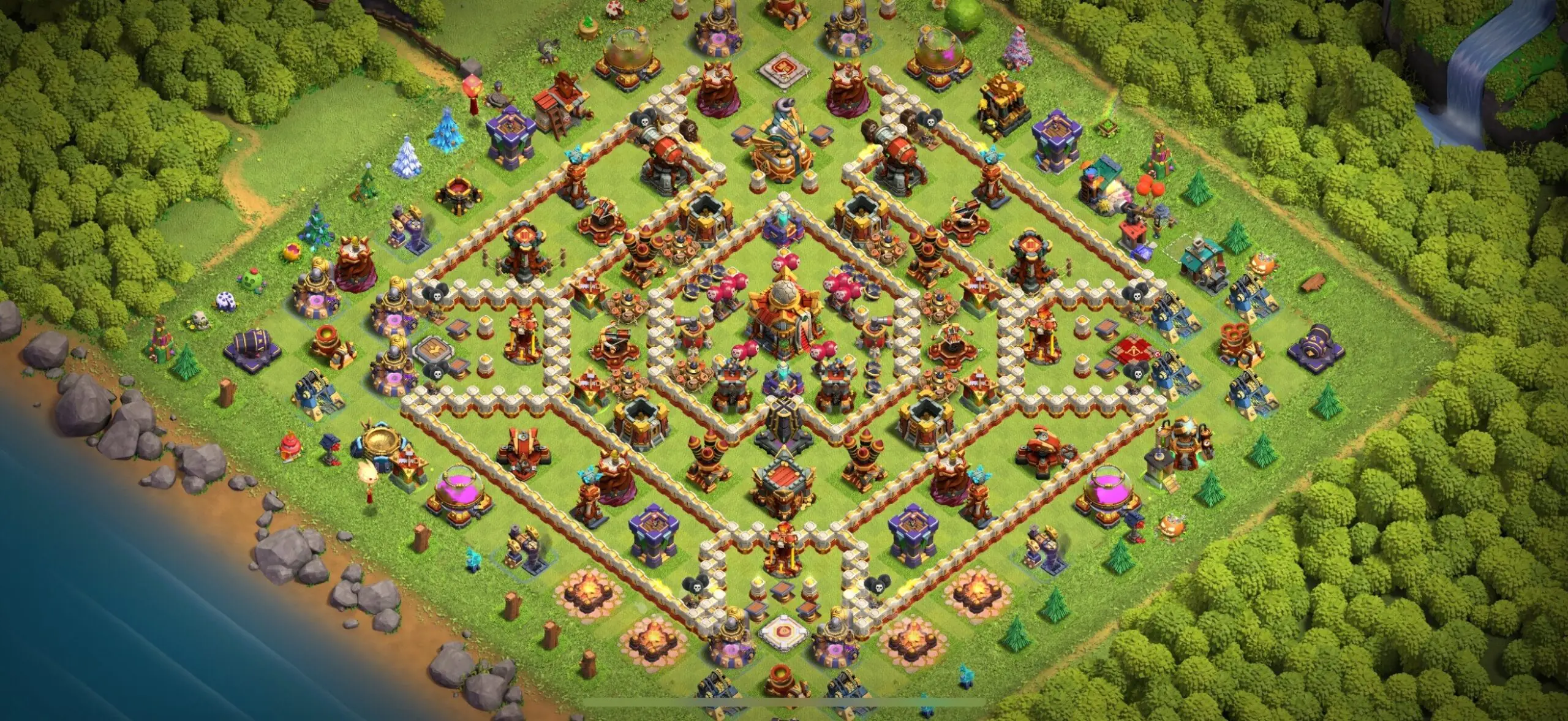 TH16 Defense Base - Top Town Hall 16 Defense Base with Link (#16) - Clash of Clans 2025​ TH16 Base
