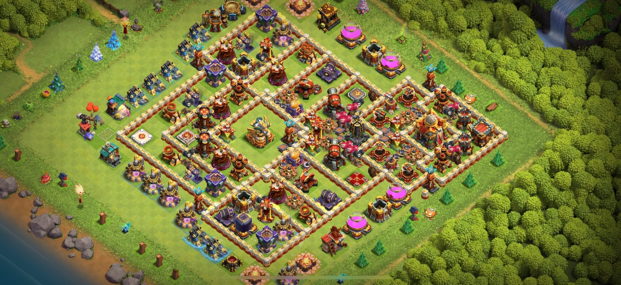 TH16 Defense Base - Top Town Hall 16 Defense Base with Link (#18) - Clash of Clans 2025​ TH16 Base