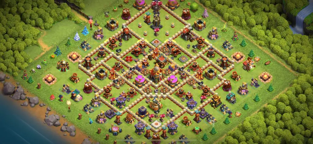 TH16 Defense Base - Top Town Hall 16 Defense Base with Link (#19) - Clash of Clans 2025​ TH16 Base