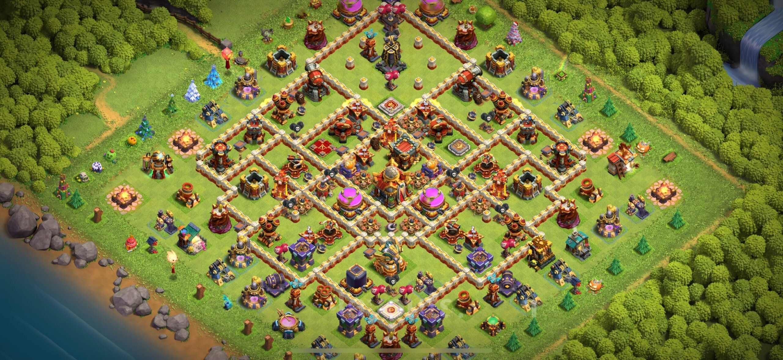 TH16 Defense Base - Top Town Hall 16 Defense Base with Link (#19) - Clash of Clans 2025​ TH16 Base