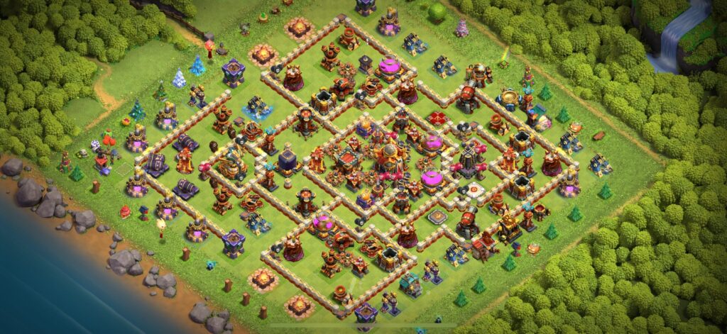 TH16 Defense Base - Top Town Hall 16 Defense Base with Link (#2) - Clash of Clans 2025​ TH16 Base