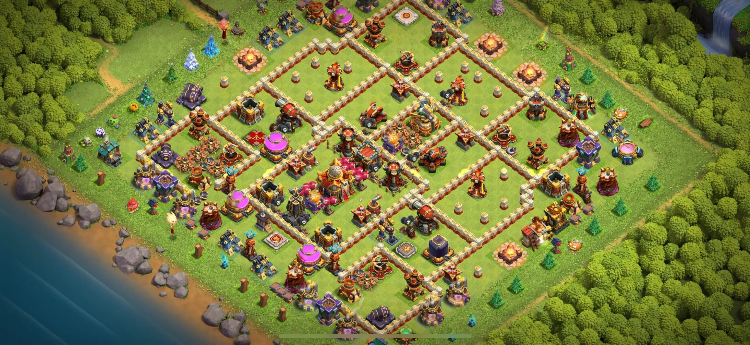 TH16 Defense Base - Top Town Hall 16 Defense Base with Link (#20) - Clash of Clans 2025​ TH16 Base
