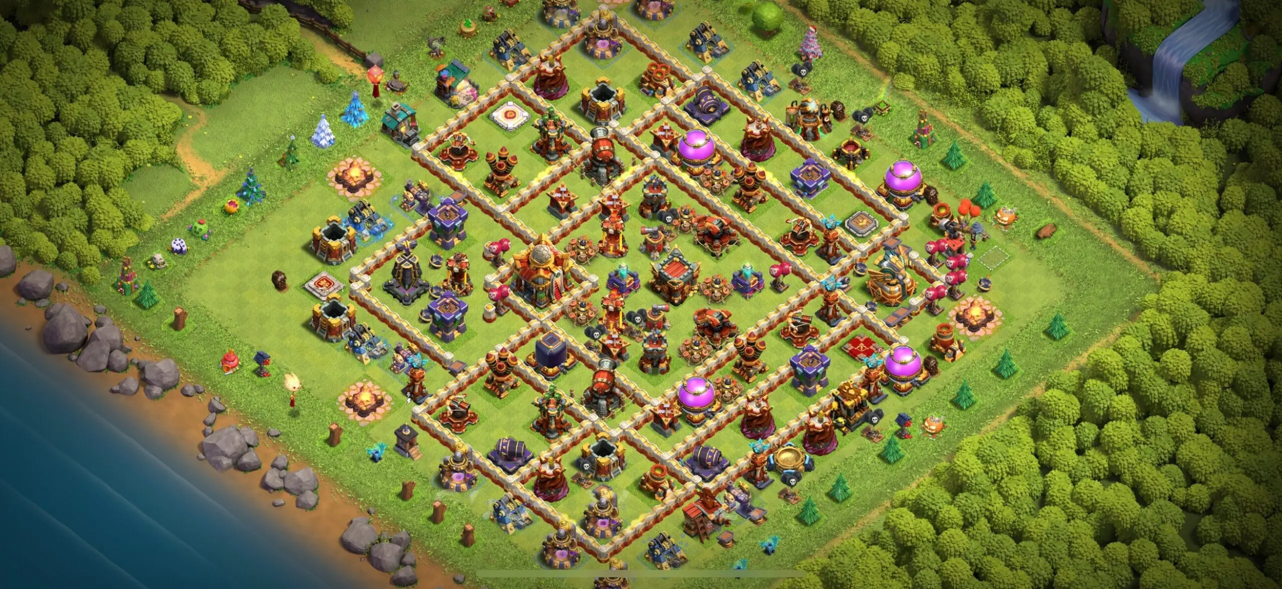 TH16 Defense Base - Top Town Hall 16 Defense Base with Link (#21) - Clash of Clans 2025​ TH16 Base