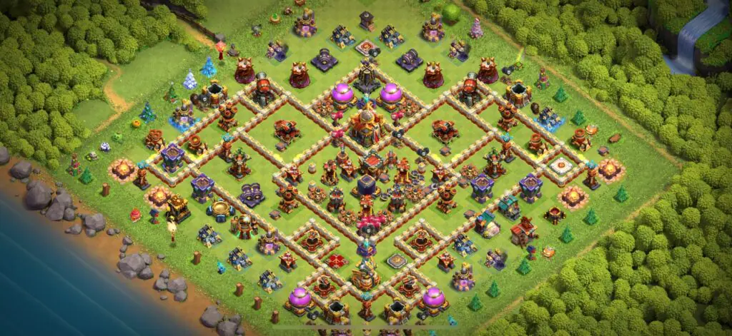 TH16 Defense Base - Top Town Hall 16 Defense Base with Link (#22) - Clash of Clans 2025​ TH16 Base