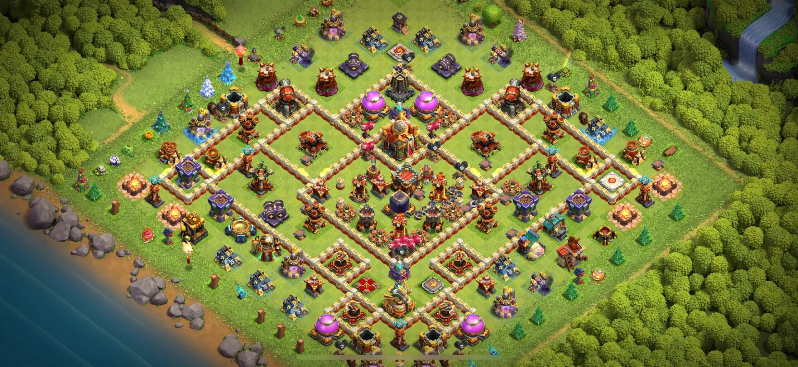 TH16 Defense Base - Top Town Hall 16 Defense Base with Link (#22) - Clash of Clans 2025​ TH16 Base