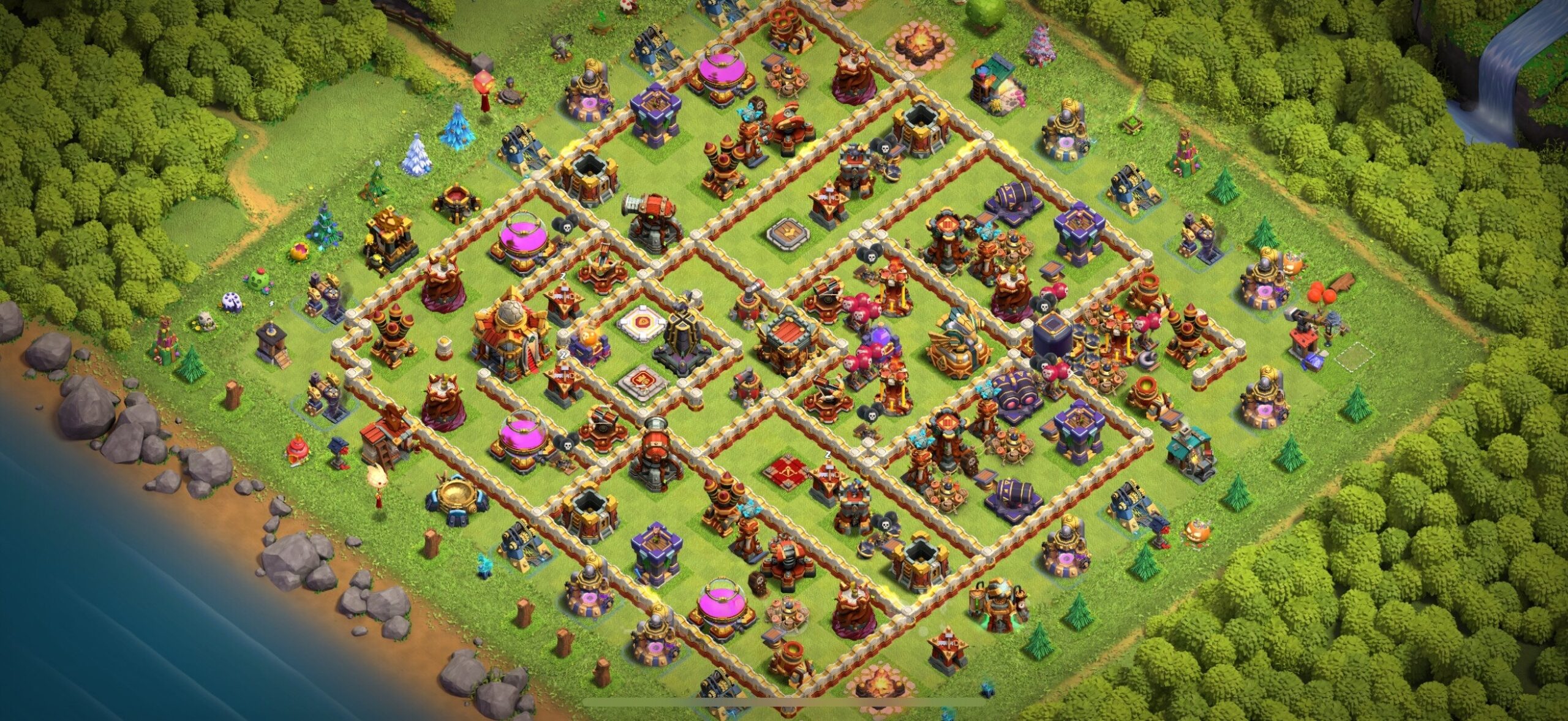 TH16 Defense Base - Top Town Hall 16 Defense Base with Link (#3) - Clash of Clans 2025​ TH16 Base