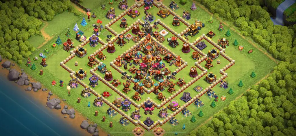 TH16 Defense Base - Top Town Hall 16 Defense Base with Link (#5) - Clash of Clans 2025​ TH16 Base