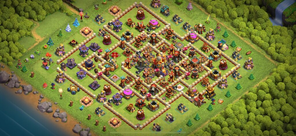 TH16 Defense Base - Top Town Hall 16 Defense Base with Link (#6) - Clash of Clans 2025​ TH16 Base