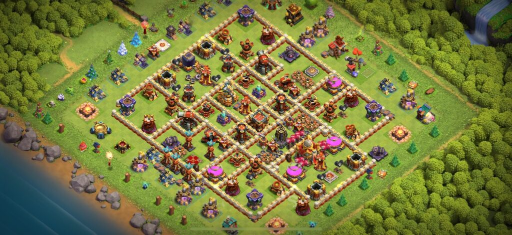TH16 Defense Base - Top Town Hall 16 Defense Base with Link (#7) - Clash of Clans 2025​ TH16 Base