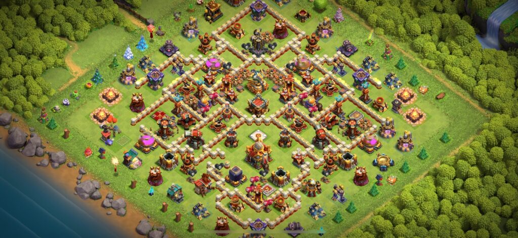 TH16 Defense Base - Top Town Hall 16 Defense Base with Link (#8) - Clash of Clans 2025​ TH16 Base