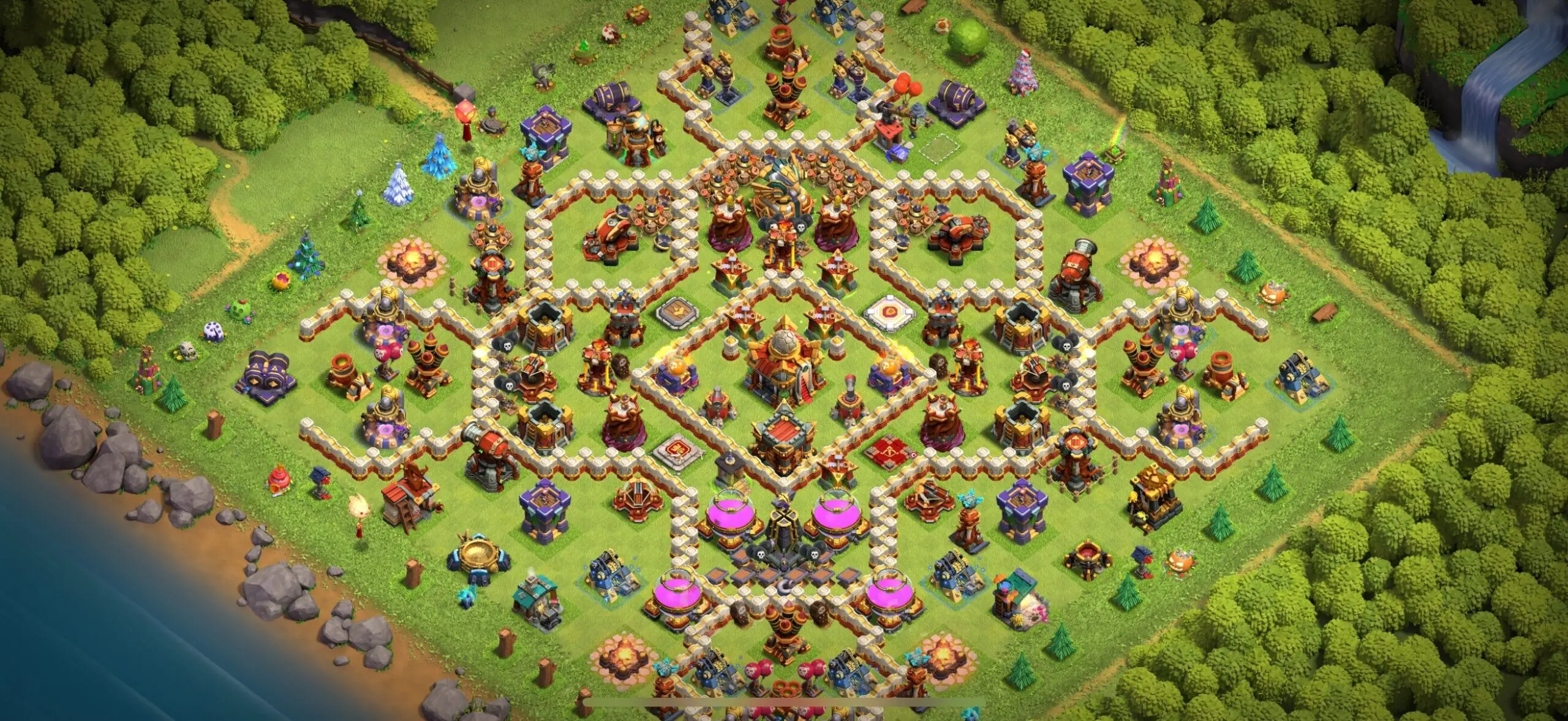 TH16 Defense Base - Top Town Hall 16 Defense Base with Link (#9) - Clash of Clans 2025​ TH16 Base