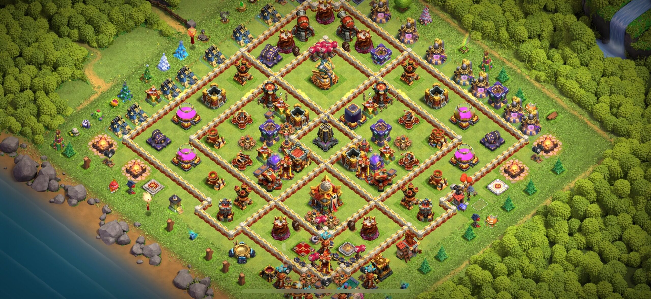 TH16 Farming Base - Top Town Hall 16 Farming Base with Link (#9) - Clash of Clans 2025​ TH16 Base