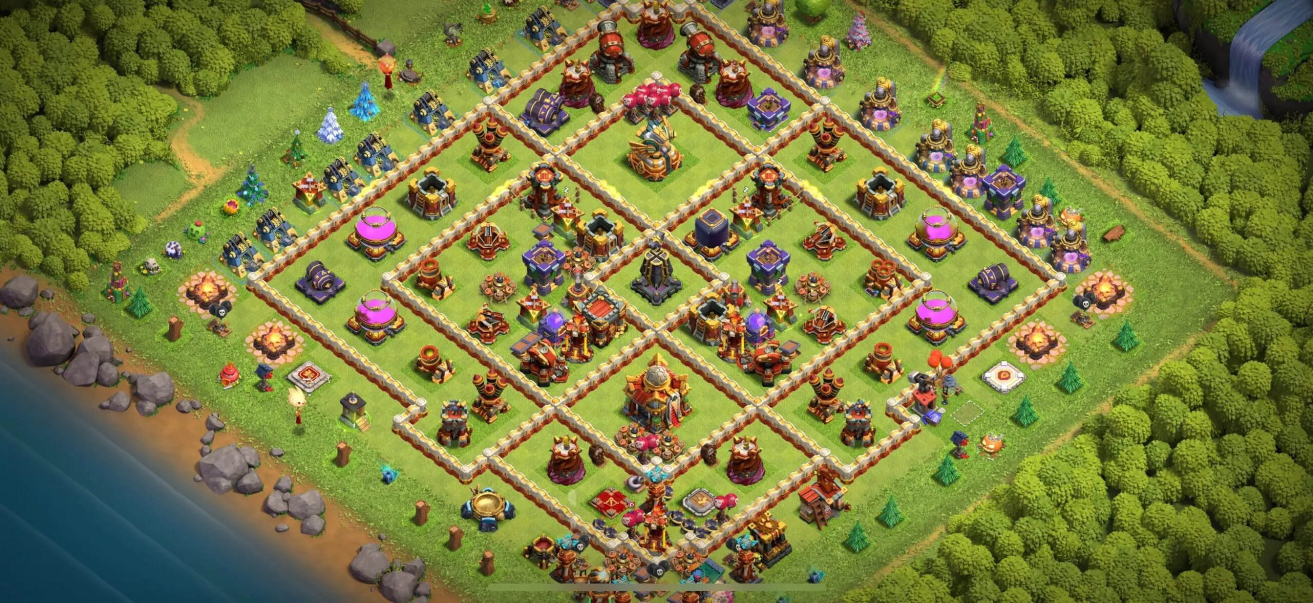 TH16 Farming Base - Top Town Hall 16 Farming Base with Link (#9) - Clash of Clans 2025​ TH16 Base
