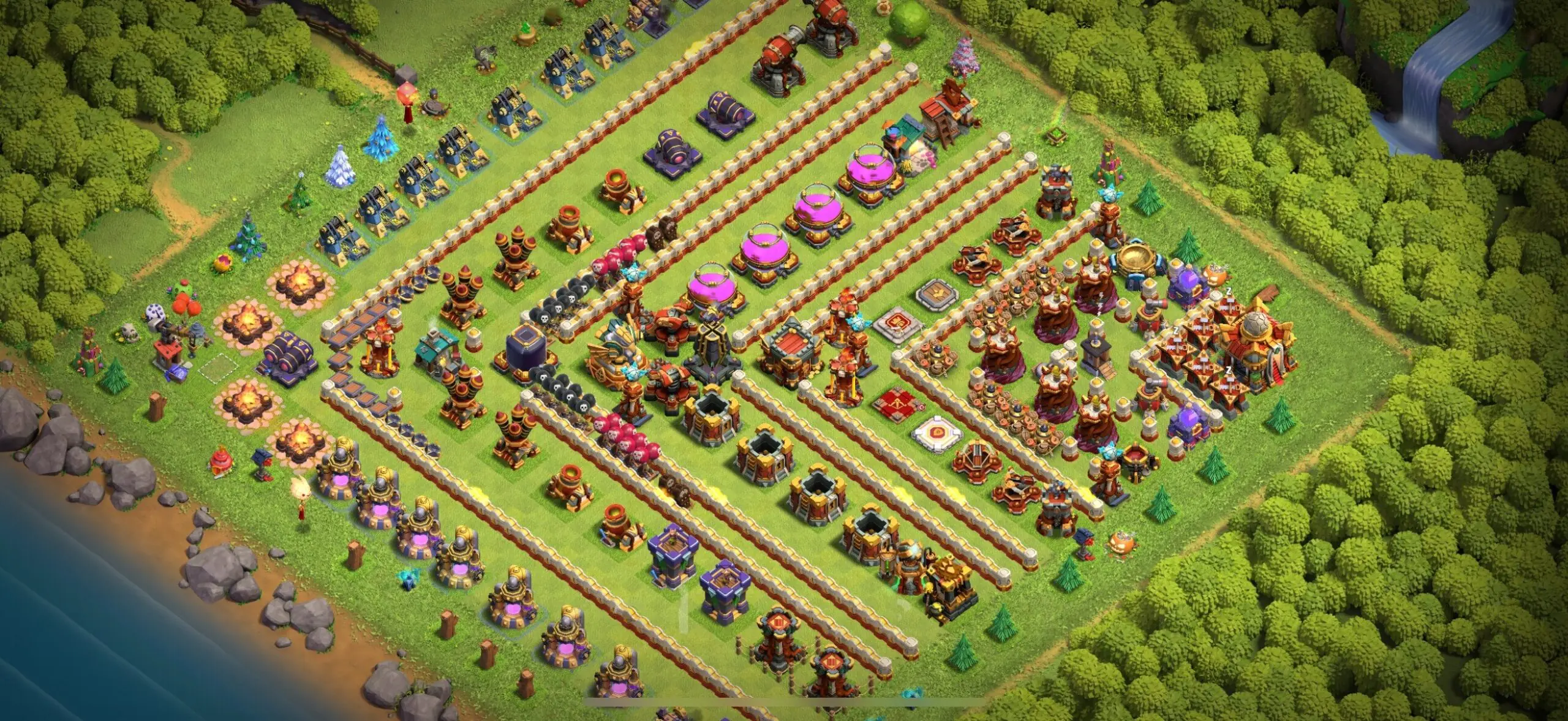 TH16 Troll Base - Top Town Hall 16 Troll/Funny Base with Link (#1) - Clash of Clans 2025​ TH16 Base