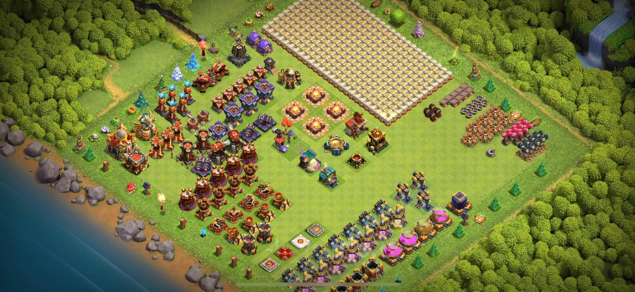 TH16 Troll Base - Top Town Hall 16 Troll/Funny Base with Link (#3) - Clash of Clans 2025​ TH16 Base