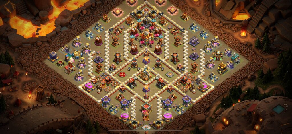 TH16 War Base - Top Town Hall 16 War Base with Link (#10) - Clash of Clans 2025​ TH16 Base