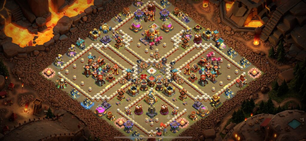 TH16 War Base - Top Town Hall 16 War Base with Link (#12) - Clash of Clans 2025​ TH16 Base