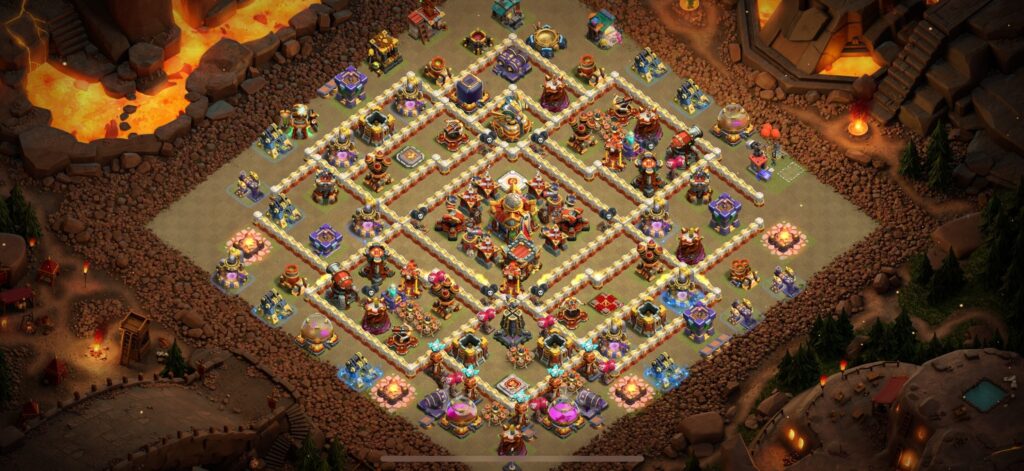 TH16 War Base - Top Town Hall 16 War Base with Link (#13) - Clash of Clans 2025​ TH16 Base