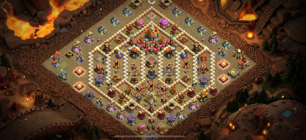 TH16 War Base - Top Town Hall 16 War Base with Link (#14) - Clash of Clans 2025​ TH16 Base