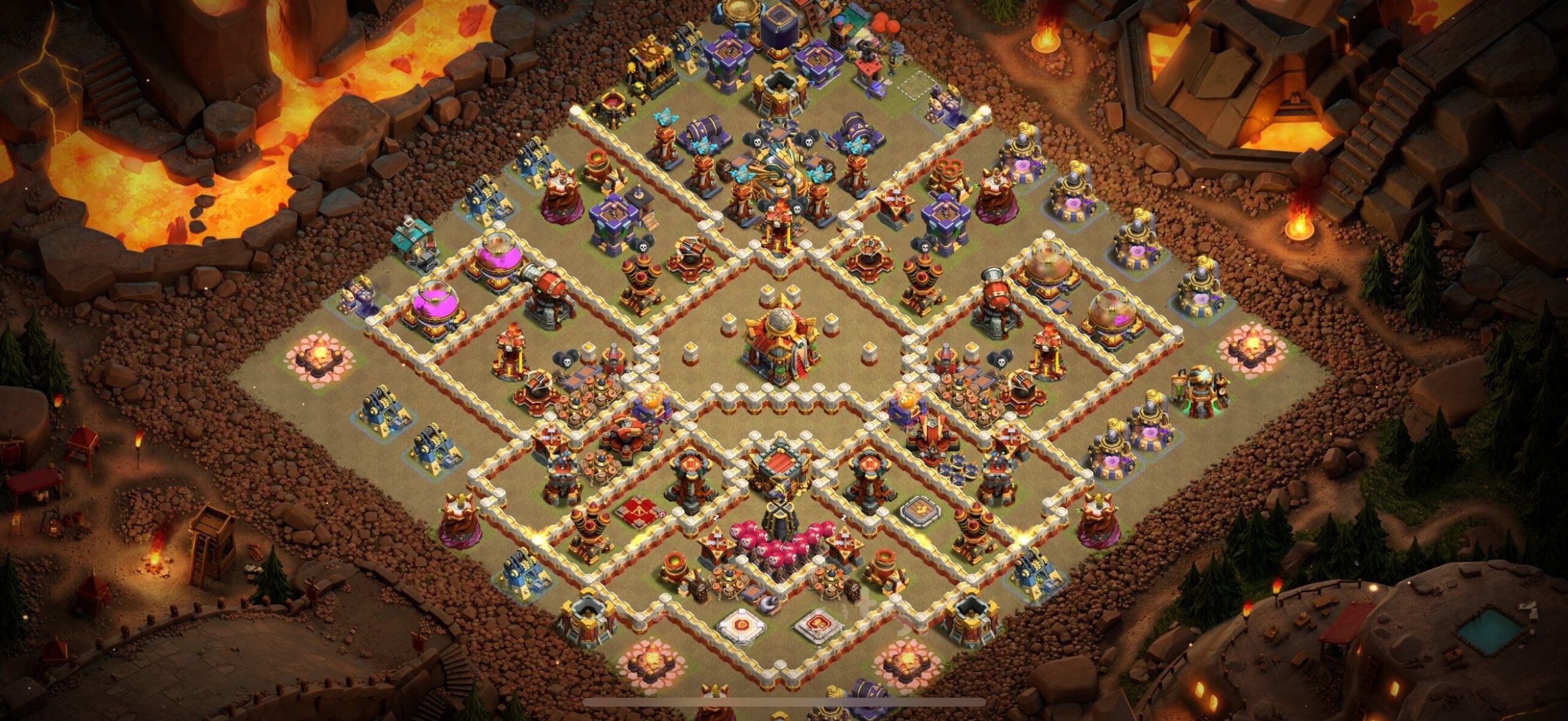 TH16 War Base - Top Town Hall 16 War Base with Link (#17) - Clash of Clans 2025​ TH16 Base