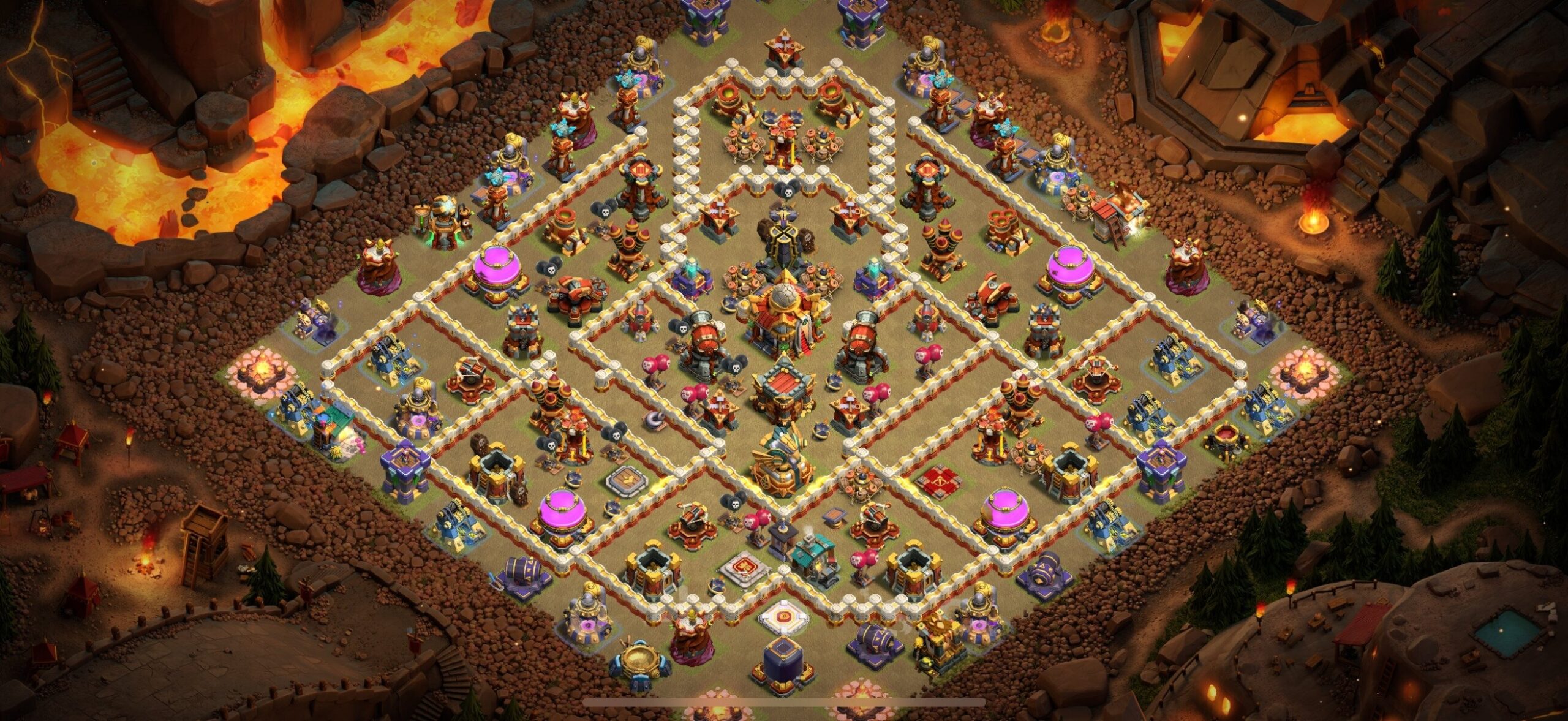 TH16 War Base - Top Town Hall 16 War Base with Link (#22) - Clash of Clans 2025​ TH16 Base