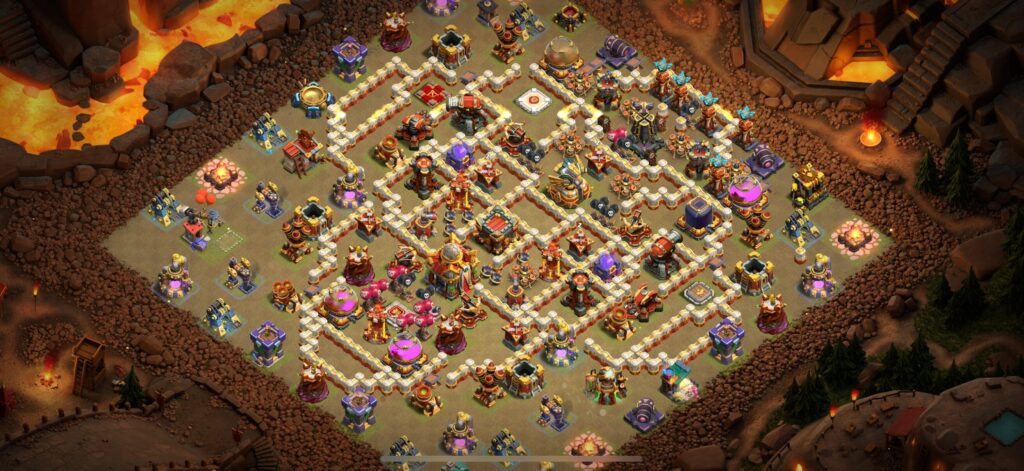 TH16 War Base - Top Town Hall 16 War Base with Link (#4) - Clash of Clans 2025​ TH16 Base
