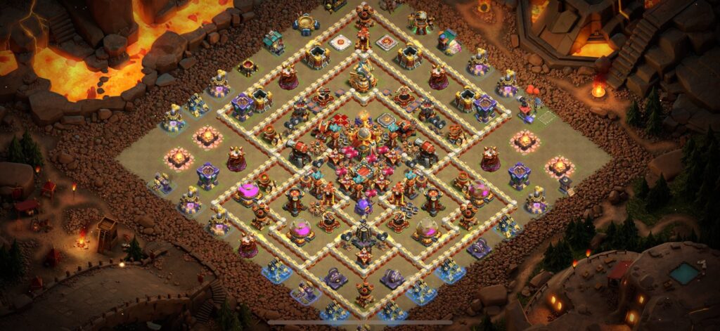 TH16 War Base - Top Town Hall 16 War Base with Link (#8) - Clash of Clans 2025​ TH16 Base