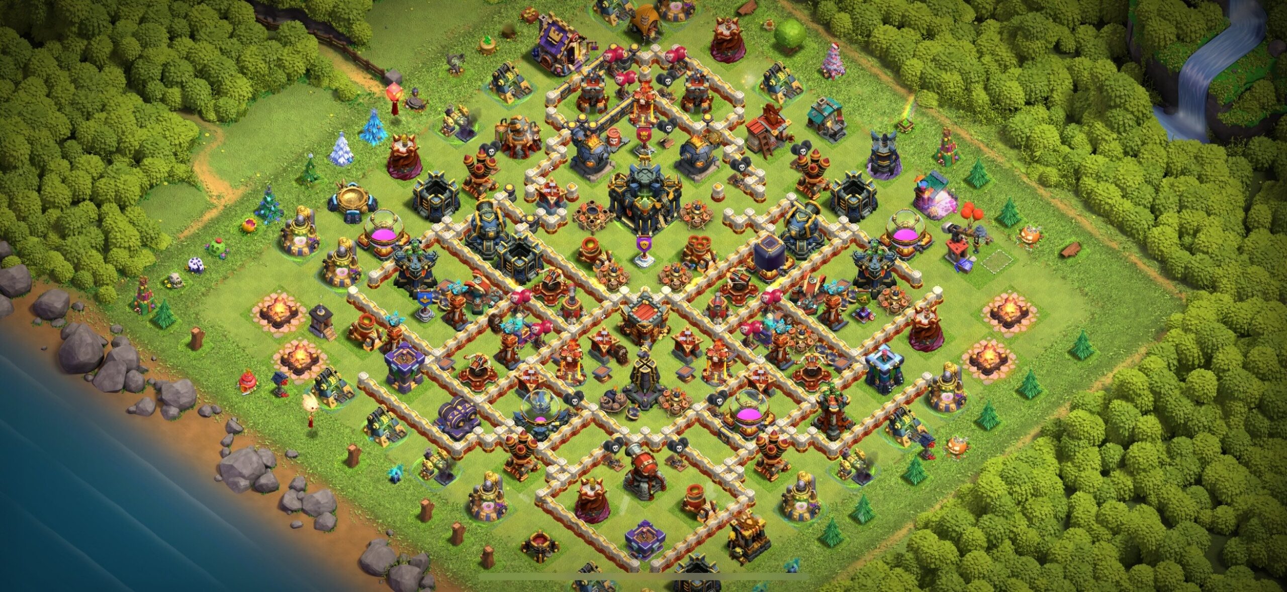 TH17 Defense Base - Top Town Hall 17 Defense Base with Link (#1) - Clash of Clans 2025​ TH17 Base