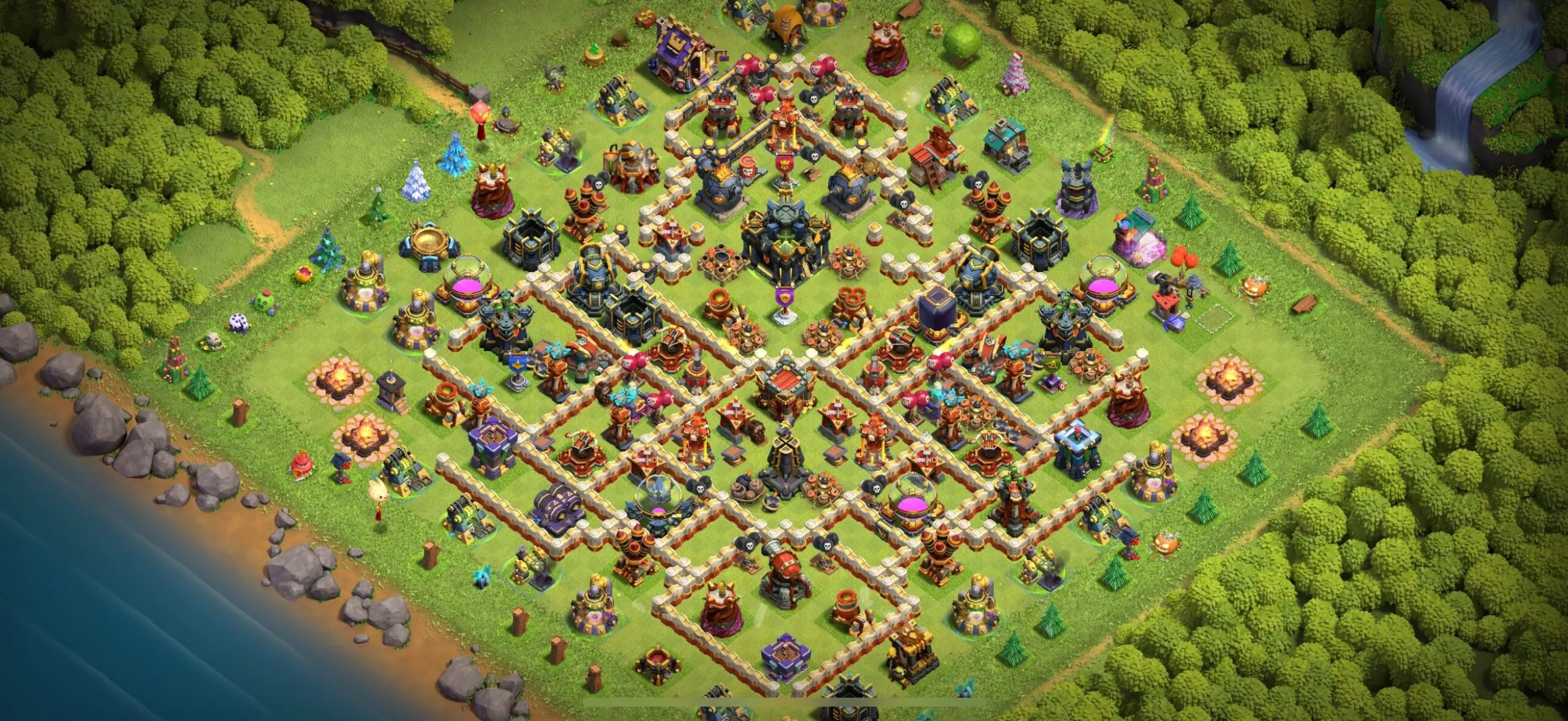 TH17 Defense Base - Top Town Hall 17 Defense Base with Link (#1) - Clash of Clans 2025​ TH17 Base