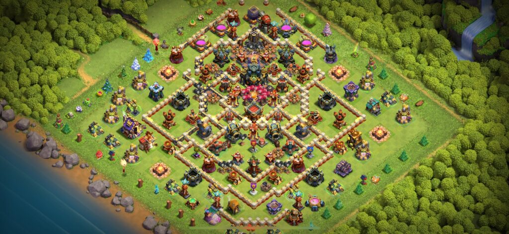 TH17 Defense Base - Top Town Hall 17 Defense Base with Link (#10) - Clash of Clans 2025​ TH17 Base