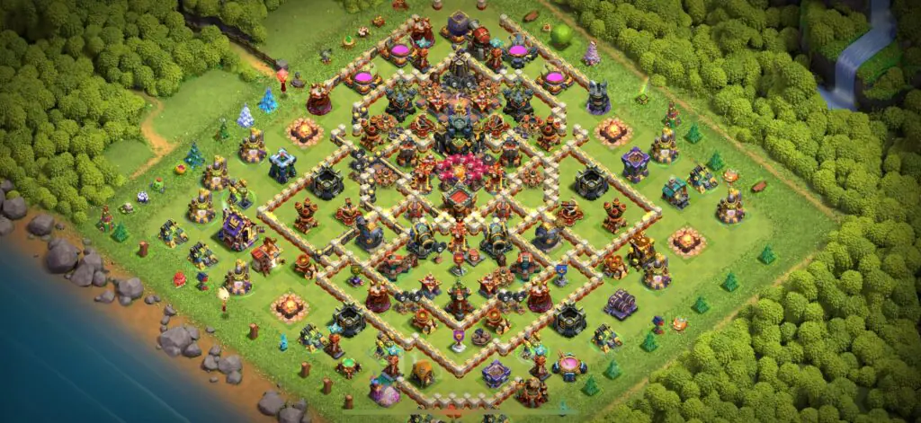 TH17 Defense Base - Top Town Hall 17 Defense Base with Link (#10) - Clash of Clans 2025​ TH17 Base