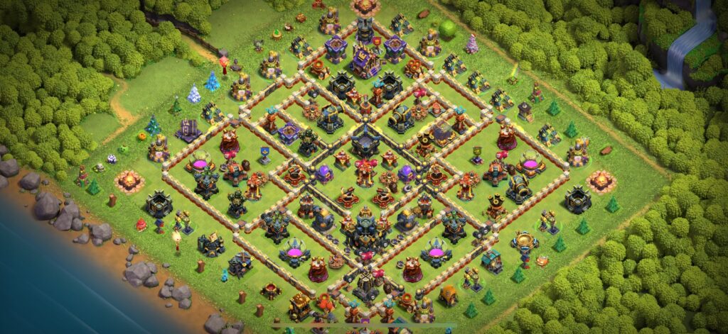 TH17 Defense Base - Top Town Hall 17 Defense Base with Link (#14) - Clash of Clans 2025​ TH17 Base