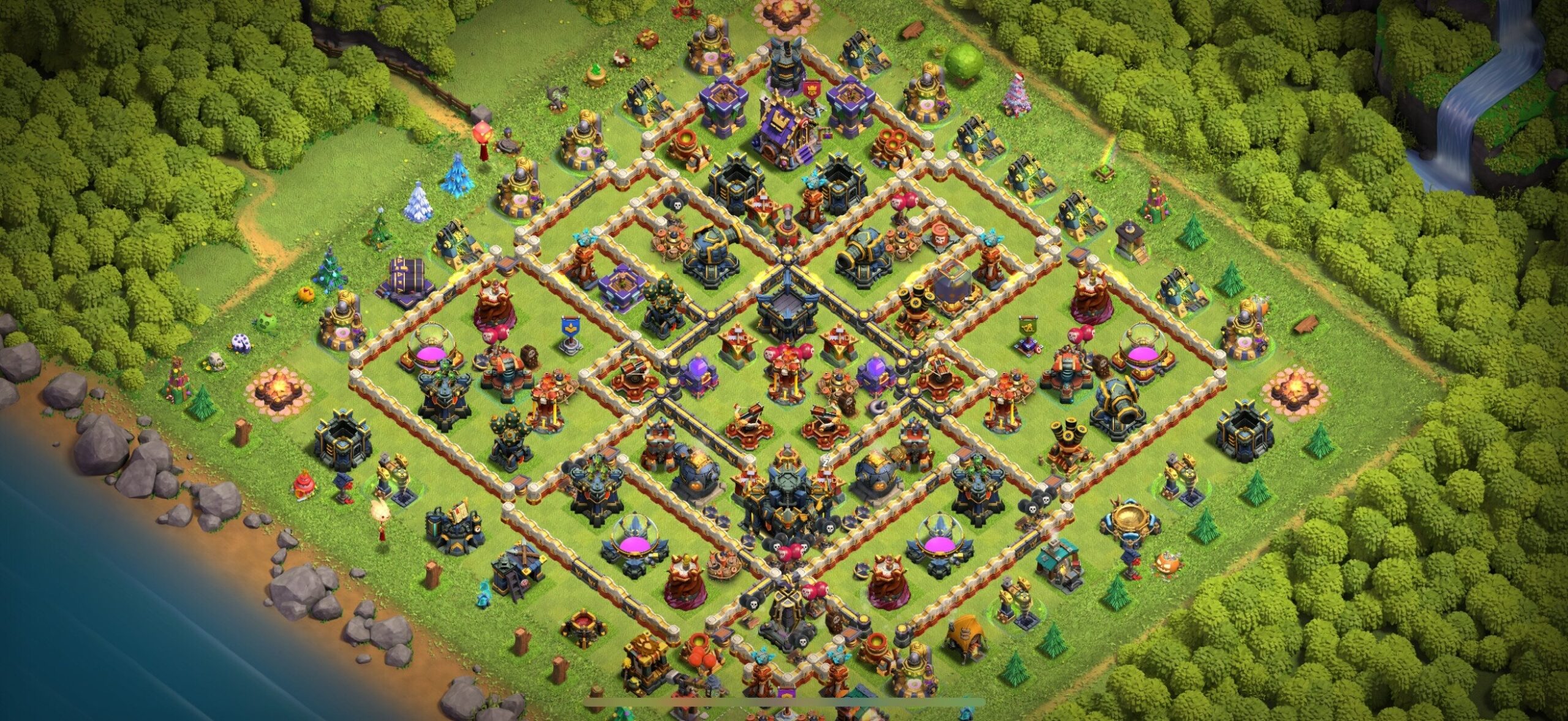 TH17 Defense Base - Top Town Hall 17 Defense Base with Link (#14) - Clash of Clans 2025​ TH17 Base