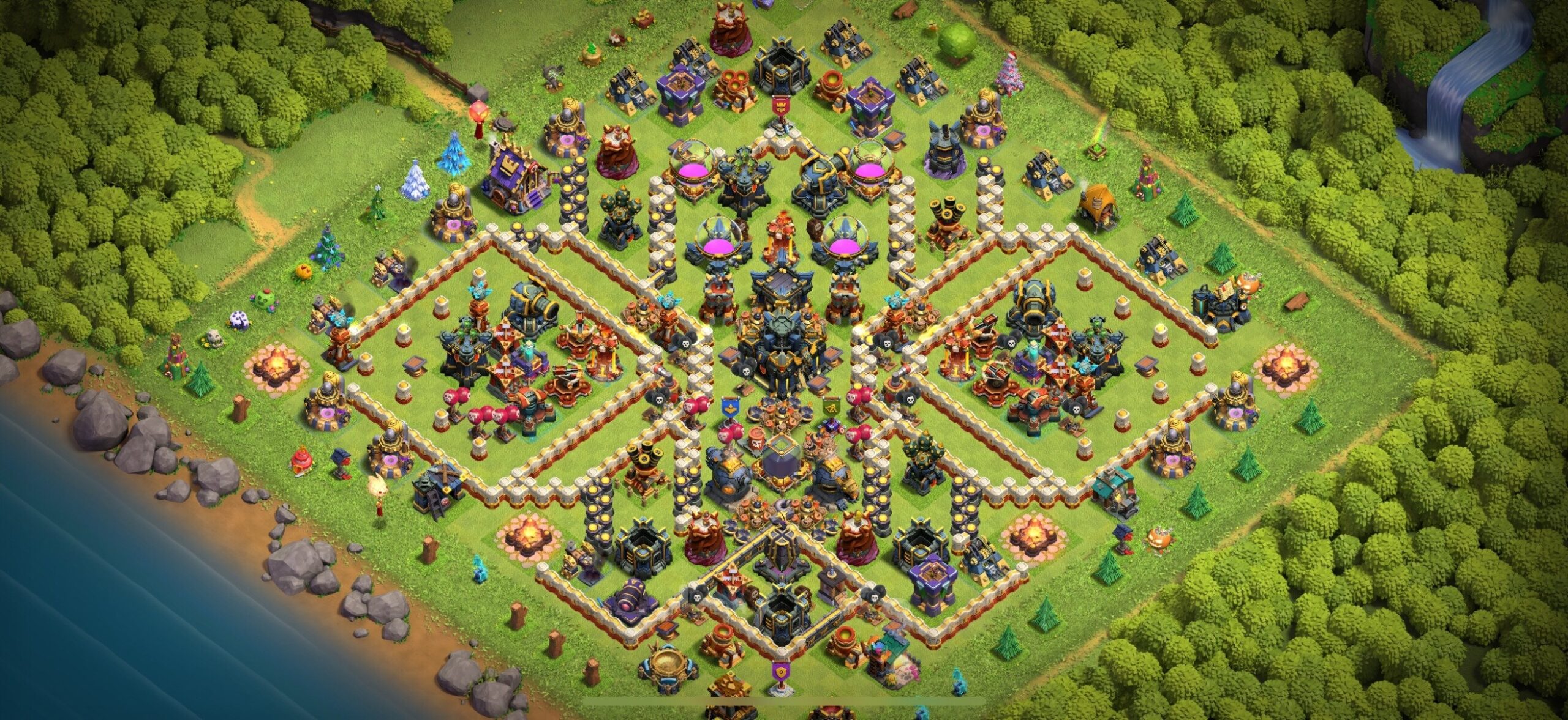 TH17 Defense Base - Top Town Hall 17 Defense Base with Link (#15) - Clash of Clans 2025​ TH17 Base
