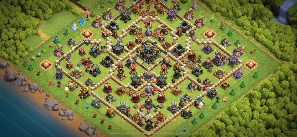 TH17 Defense Base - Top Town Hall 17 Defense Base with Link (#16) - Clash of Clans 2025​ TH17 Base