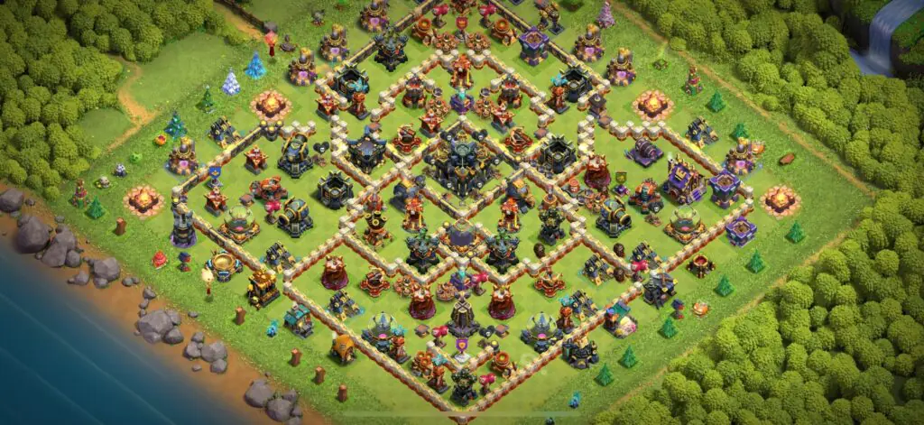 TH17 Defense Base - Top Town Hall 17 Defense Base with Link (#16) - Clash of Clans 2025​ TH17 Base