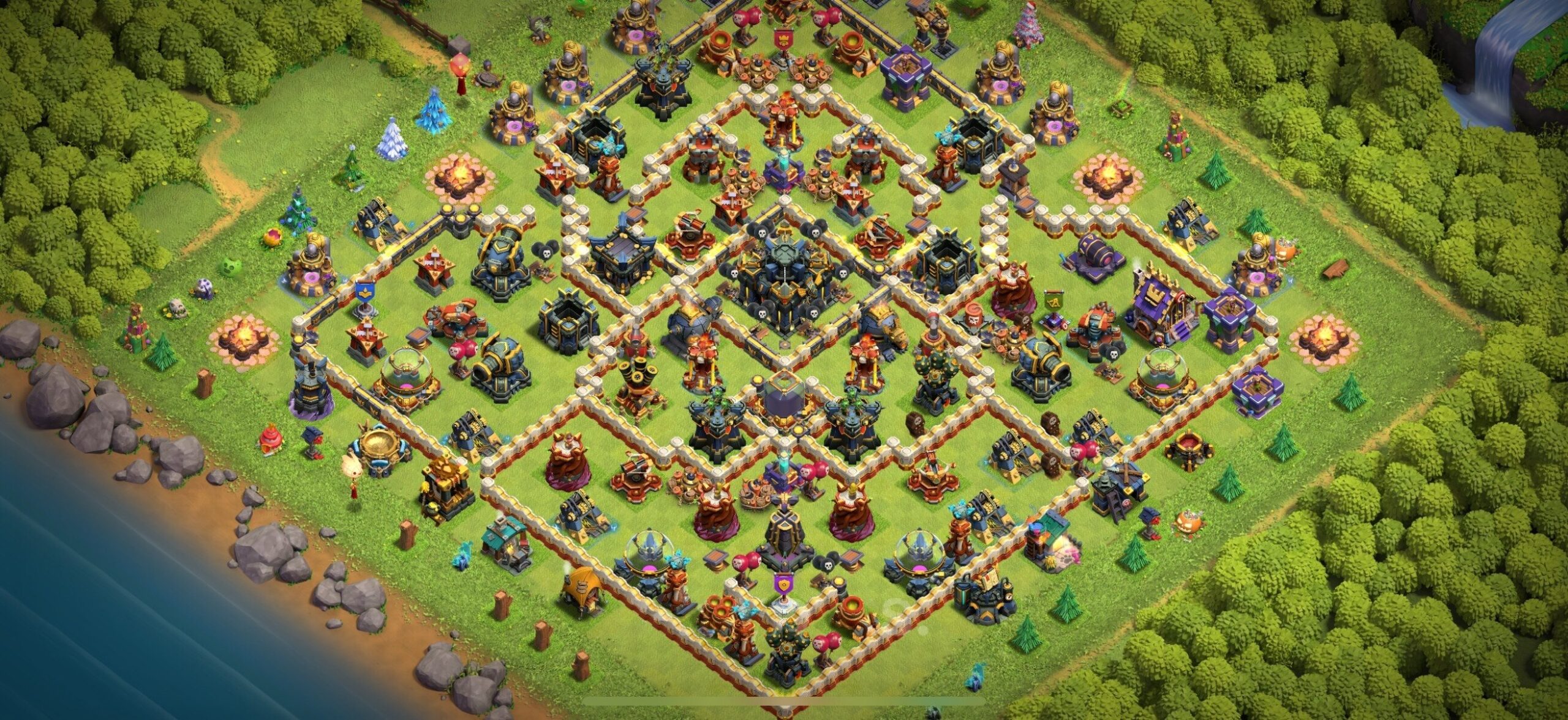 TH17 Defense Base - Top Town Hall 17 Defense Base with Link (#16) - Clash of Clans 2025​ TH17 Base