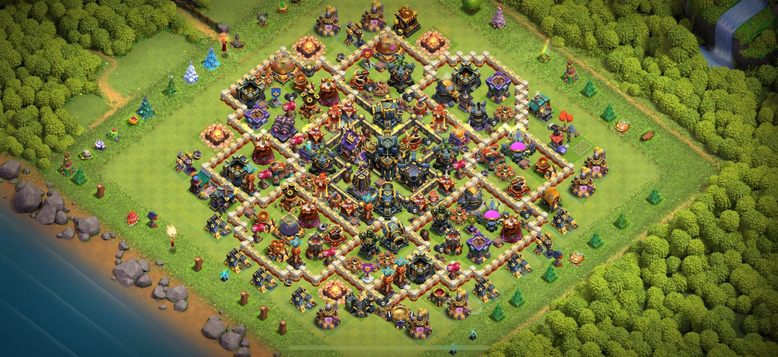 TH17 Defense Base - Top Town Hall 17 Defense Base with Link (#17) - Clash of Clans 2025​ TH17 Base