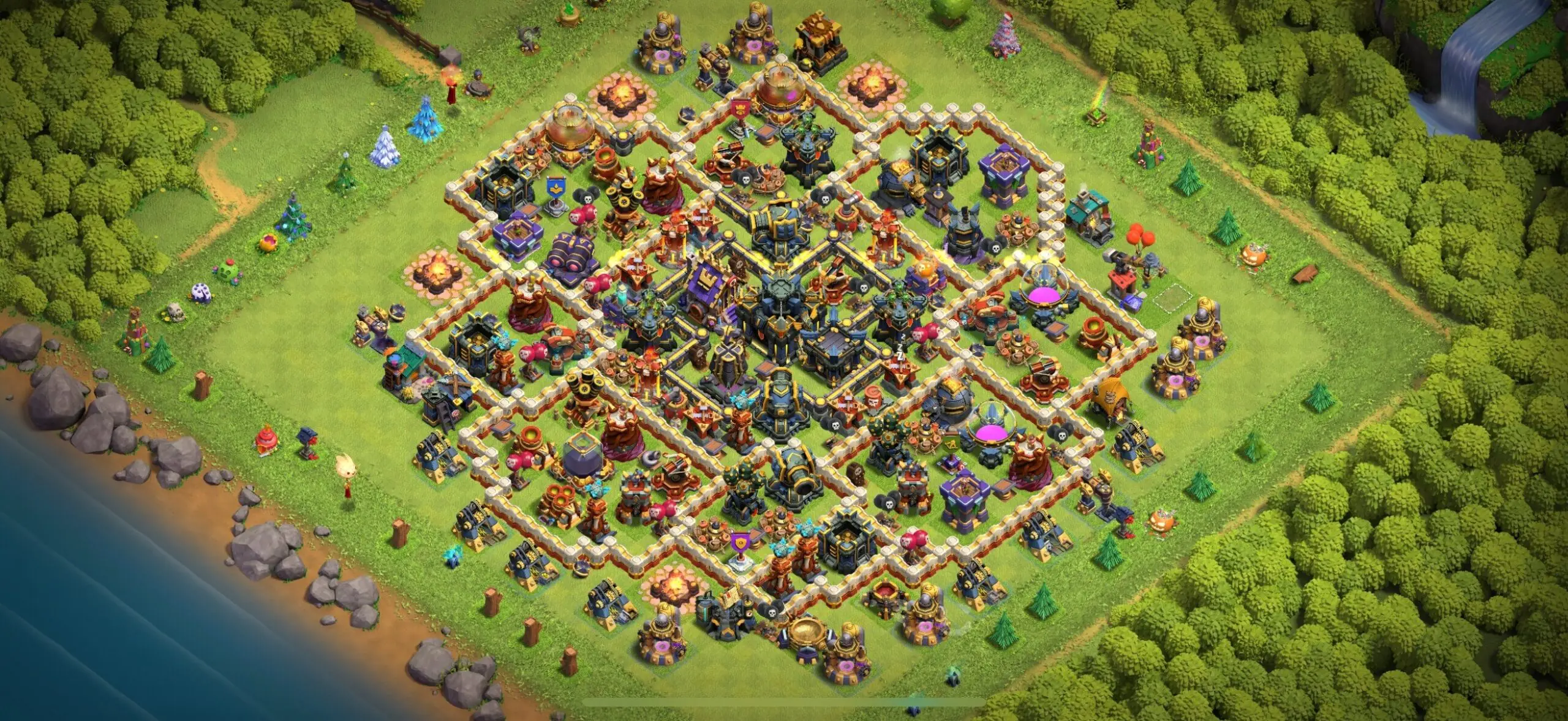 TH17 Defense Base - Top Town Hall 17 Defense Base with Link (#17) - Clash of Clans 2025​ TH17 Base