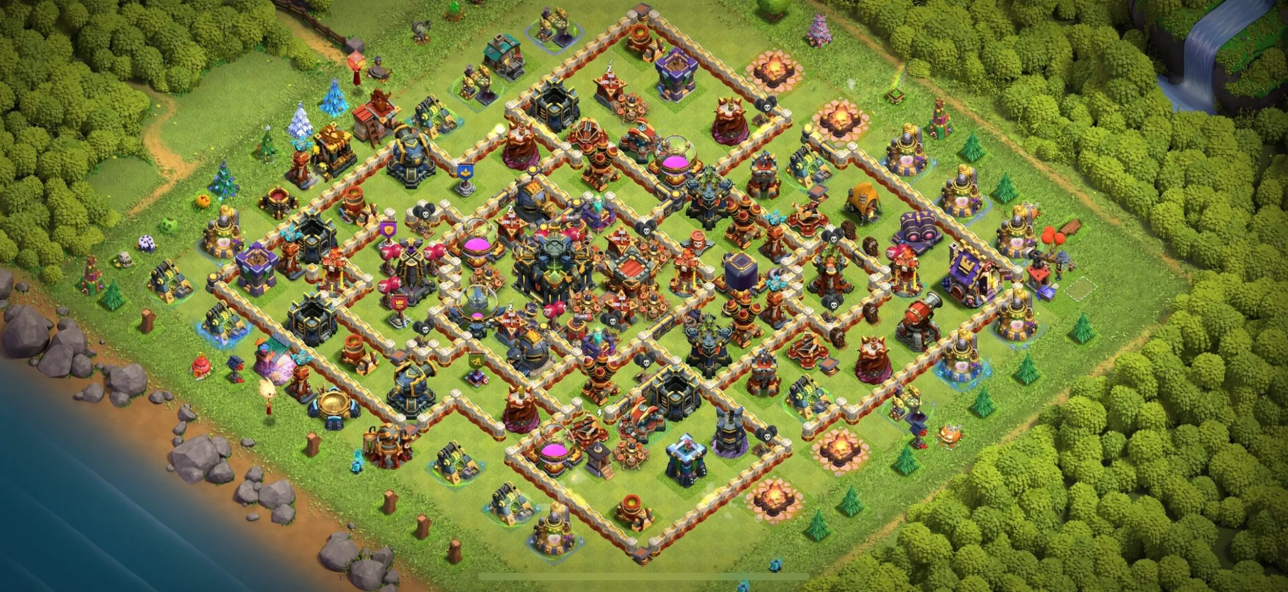 TH17 Defense Base - Top Town Hall 17 Defense Base with Link (#3) - Clash of Clans 2025​ TH17 Base