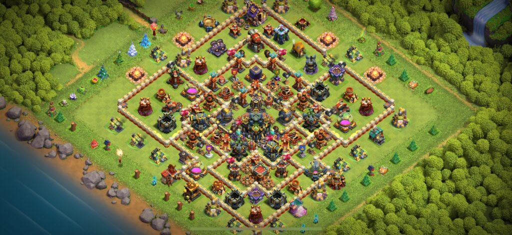 TH17 Defense Base - Top Town Hall 17 Defense Base with Link (#4) - Clash of Clans 2025​ TH17 Base