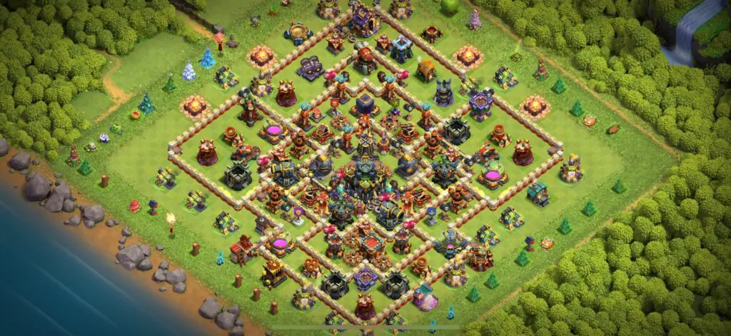 TH17 Defense Base - Top Town Hall 17 Defense Base with Link (#4) - Clash of Clans 2025​ TH17 Base