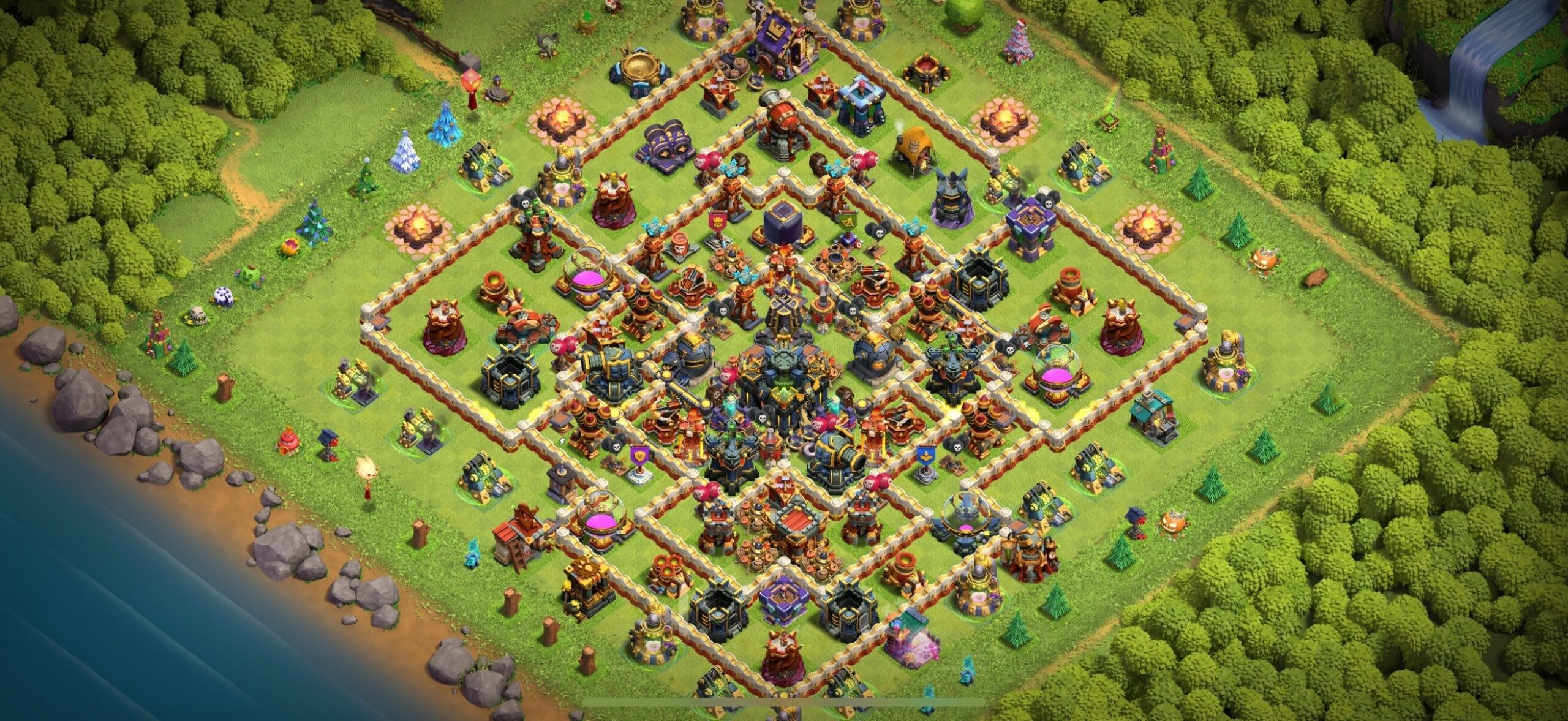 TH17 Defense Base - Top Town Hall 17 Defense Base with Link (#4) - Clash of Clans 2025​ TH17 Base