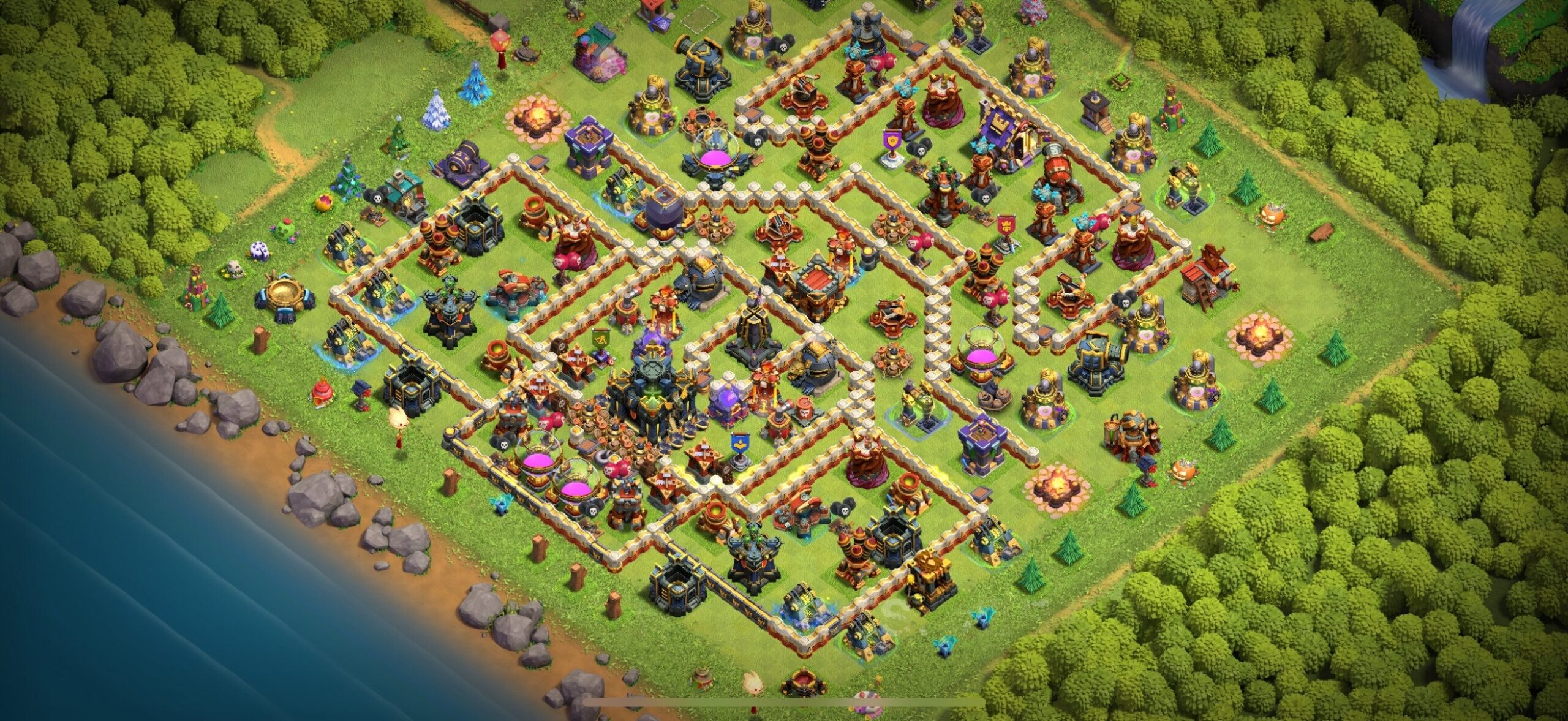 TH17 Defense Base - Top Town Hall 17 Defense Base with Link (#5) - Clash of Clans 2025​ TH17 Base