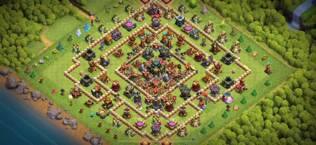 TH17 Defense Base - Top Town Hall 17 Defense Base with Link (#8) - Clash of Clans 2025​ TH17 Base