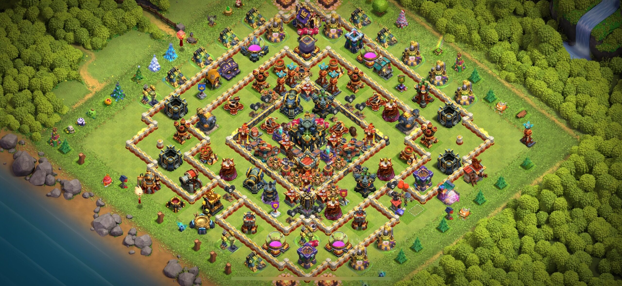TH17 Defense Base - Top Town Hall 17 Defense Base with Link (#8) - Clash of Clans 2025​ TH17 Base