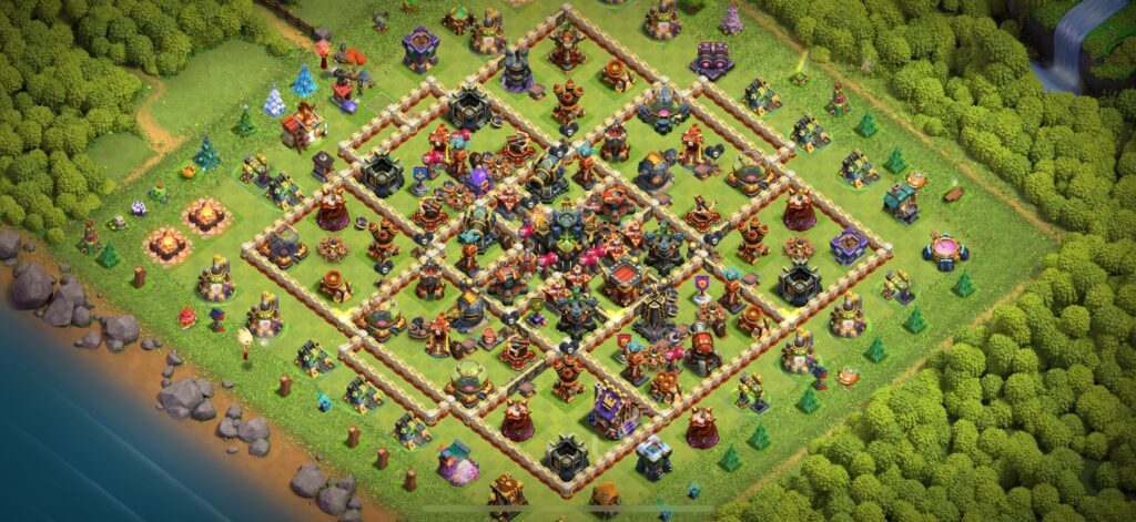 TH17 Defense Base - Top Town Hall 17 Defense Base with Link (#9) - Clash of Clans 2025​ TH17 Base